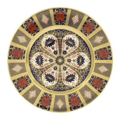 Royal Crown Derby Old Imari Solid Gold Band Dinner Plate (27cm) – official product image