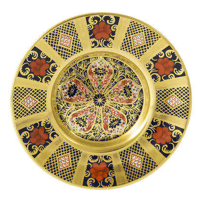 Royal Crown Derby Old Imari Solid Gold Band Coffee Saucer (11.5cm) – official product image