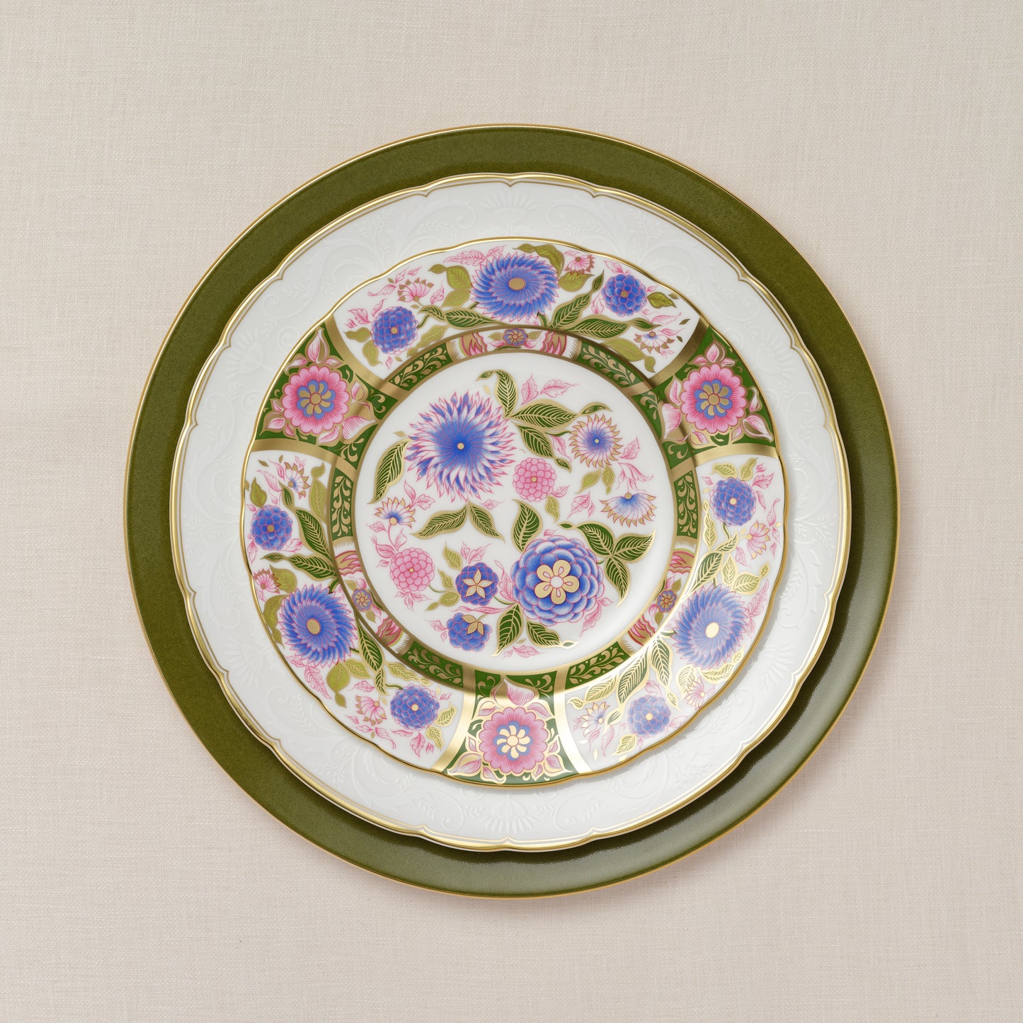 Royal Crown Derby Kyoto Garden Accent Plate (21cm) – alternate official product image