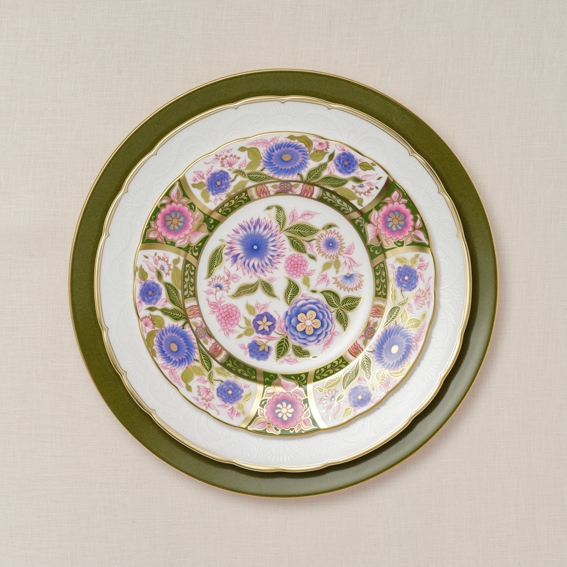 Royal Crown Derby Kyoto Garden Accent Plate (21cm) – alternate official product image