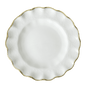 Royal Crown Derby Darley Abbey Pure Gold Fluted Dessert Plate (22cm) – official product image