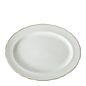 Royal Crown Derby Darley Abbey Pure Gold Oval Dish (41cm) – official product image