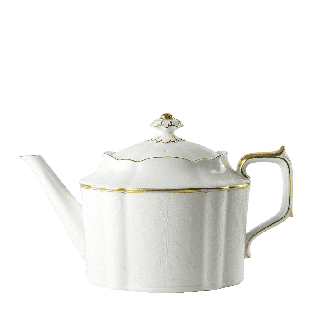 Royal Crown Derby Darley Abbey Pure Gold Teapot (1650ml) – official product image