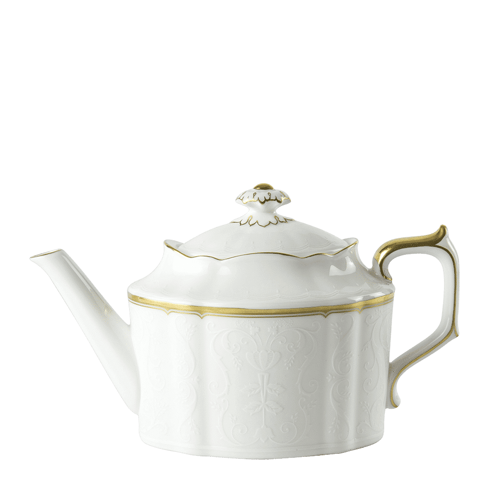 Royal Crown Derby Darley Abbey Pure Gold Teapot (480ml) – official product image