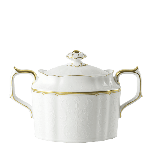 Royal Crown Derby Darley Abbey Pure Gold Covered Sugar (310ml) – official product image