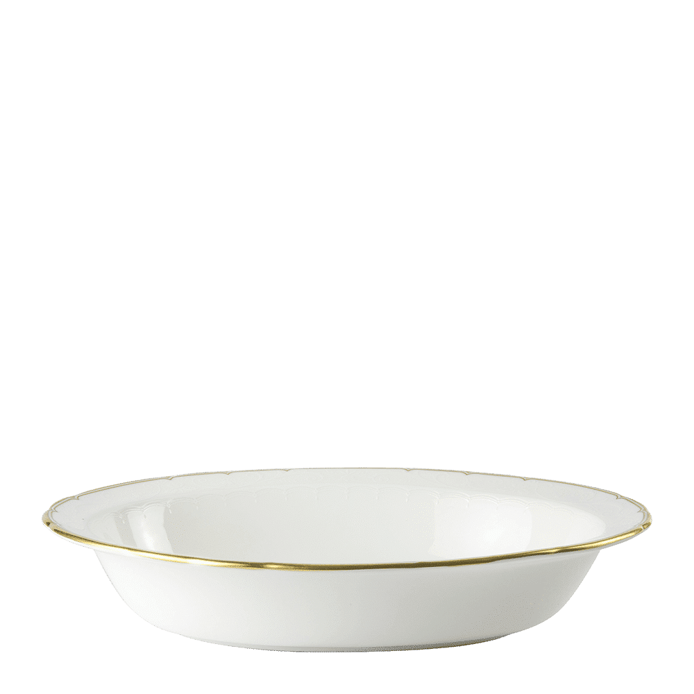 Royal Crown Derby Darley Abbey Pure Gold Open Vegetable Dish (24cm) – alternate official product image