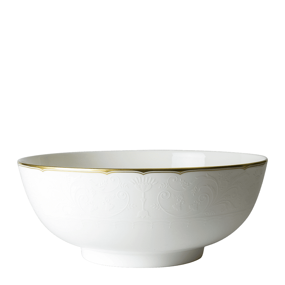 Royal Crown Derby Darley Abbey Pure Gold Salad Bowl (2000ml) – official product image