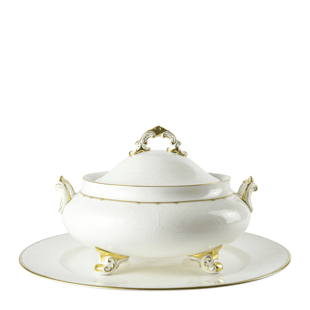 Royal Crown Derby Darley Abbey Pure Gold Charger Plate (30cm) – alternate official product image