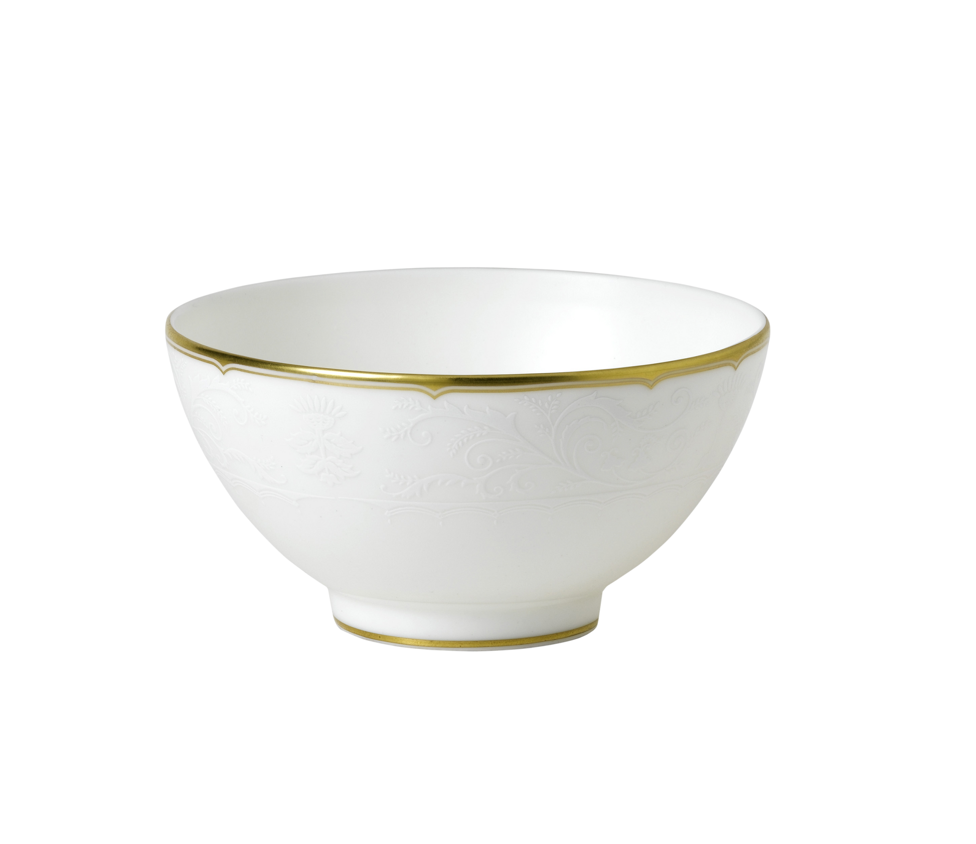 Royal Crown Derby Darley Abbey Pure Gold Rice Bowl (11.5cm) – official product image