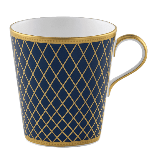 Royal Crown Derby Majestic Navy Blue Mug (300ml) – official product image