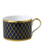 Royal Crown Derby Majestic Navy Blue Teacup (250ml) – official product image