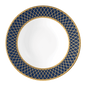Royal Crown Derby Majestic Navy Blue Rim Soup Bowl (21cm) – official product image