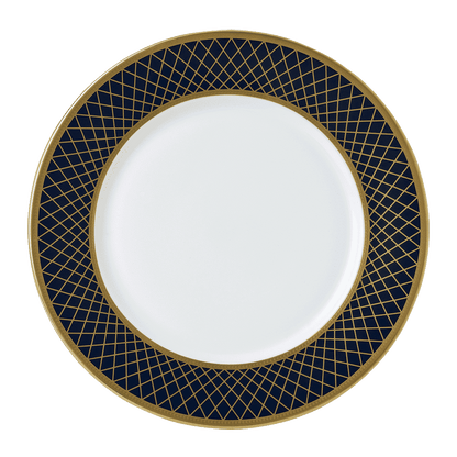 Royal Crown Derby Majestic Navy Blue Dinner Plate (27cm) – official product image