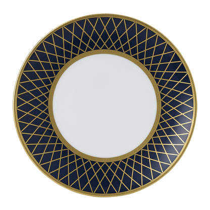 Royal Crown Derby Majestic Navy Blue Side Plate (16cm) – official product image