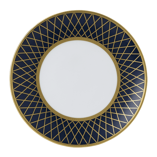 Royal Crown Derby Majestic Navy Blue Side Plate (16cm) – official product image
