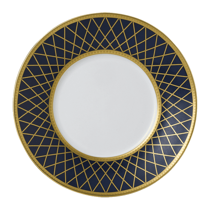 Royal Crown Derby Majestic Navy Blue Tea Saucer (15cm) – official product image
