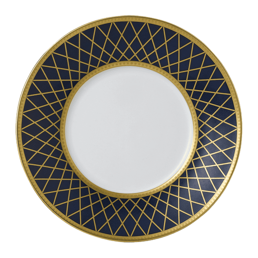 Royal Crown Derby Majestic Navy Blue Tea Saucer (15cm) – official product image