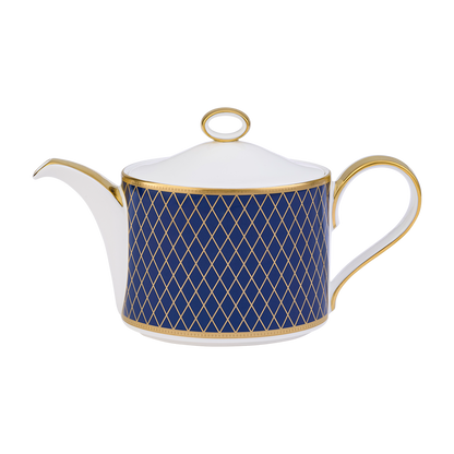 Royal Crown Derby Majestic Navy Blue Teapot (1050ml) – official product image