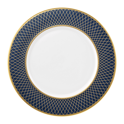 Royal Crown Derby Majestic Navy Blue Charger Plate (34cm) – official product image