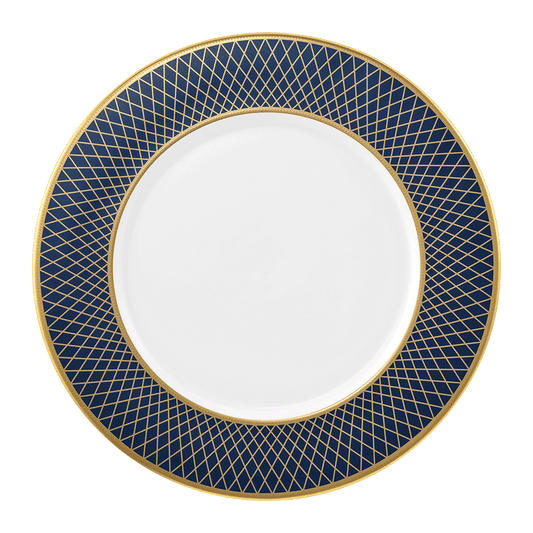 Royal Crown Derby Majestic Navy Blue Charger Plate (34cm) – official product image