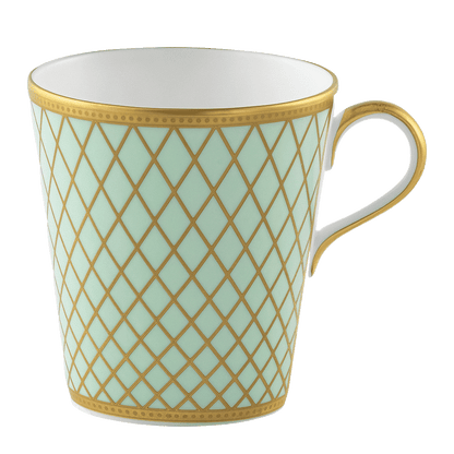 Royal Crown Derby Majestic Mint Green Mug (300ml) – official product image