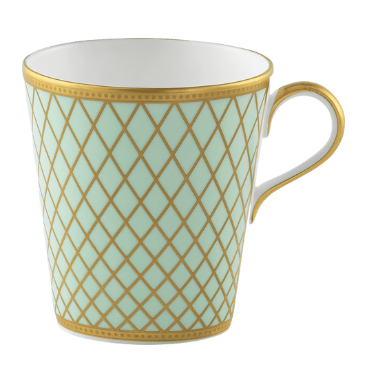 Royal Crown Derby Majestic Mint Green Mug (300ml) – official product image