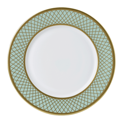 Royal Crown Derby Majestic Mint Green Dinner Plate (27cm) – official product image
