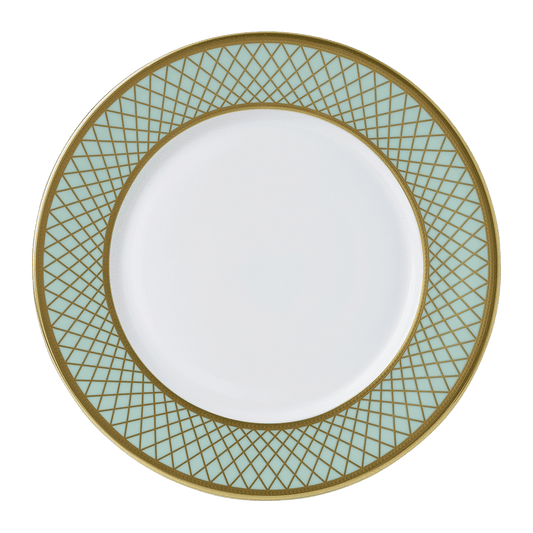 Royal Crown Derby Majestic Mint Green Dinner Plate (27cm) – official product image