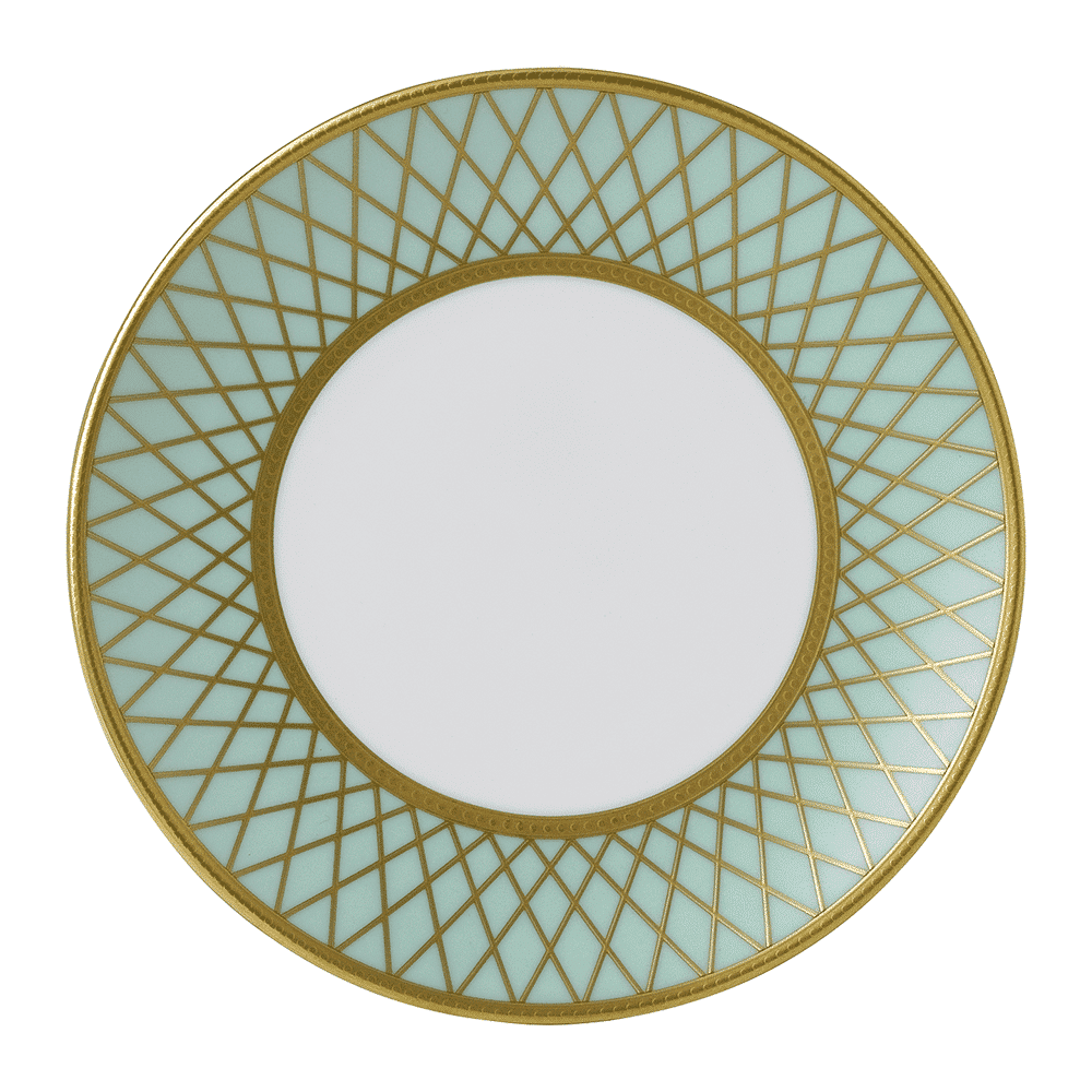 Royal Crown Derby Majestic Mint Green Side Plate (16cm) – official product image