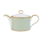 Royal Crown Derby Majestic Mint Green Teapot (1050ml) – official product image