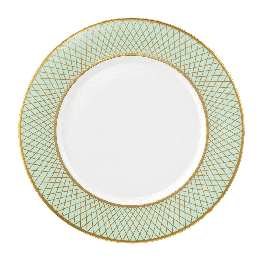 Royal Crown Derby Majestic Mint Green Charger Plate (34cm) – official product image
