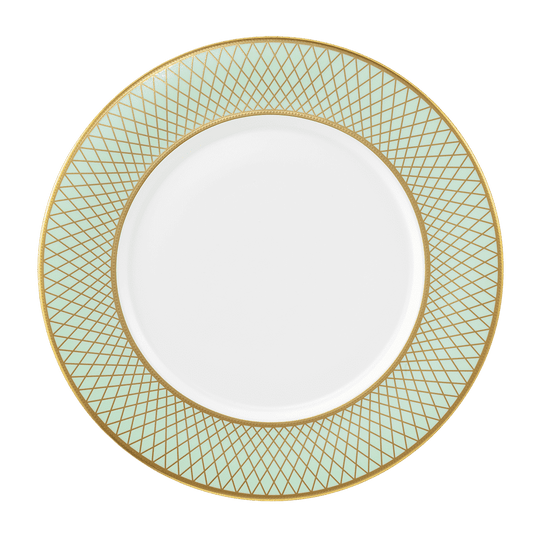 Royal Crown Derby Majestic Mint Green Charger Plate (34cm) – official product image