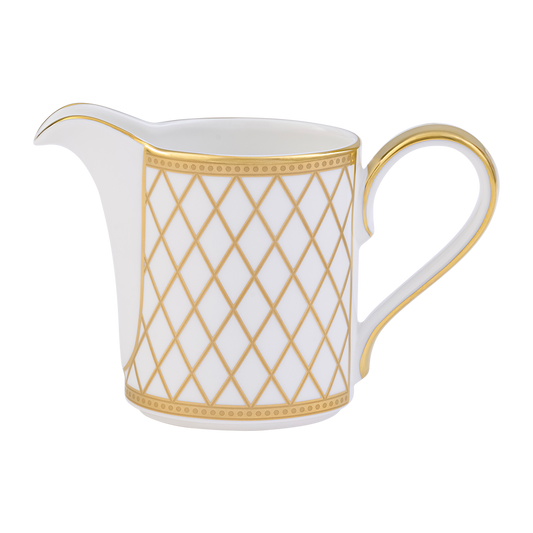 Royal Crown Derby Majestic White Cream Jug (115ml) – official product image