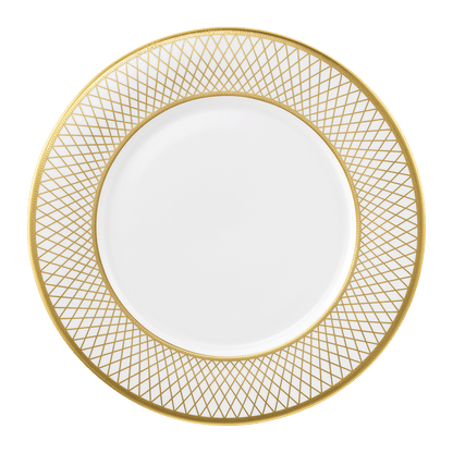 Royal Crown Derby Majestic White Charger Plate (34cm) – official product image