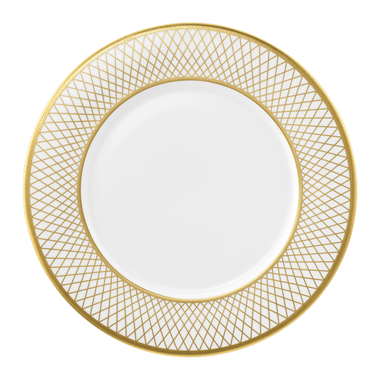 Royal Crown Derby Majestic White Charger Plate (34cm) – official product image