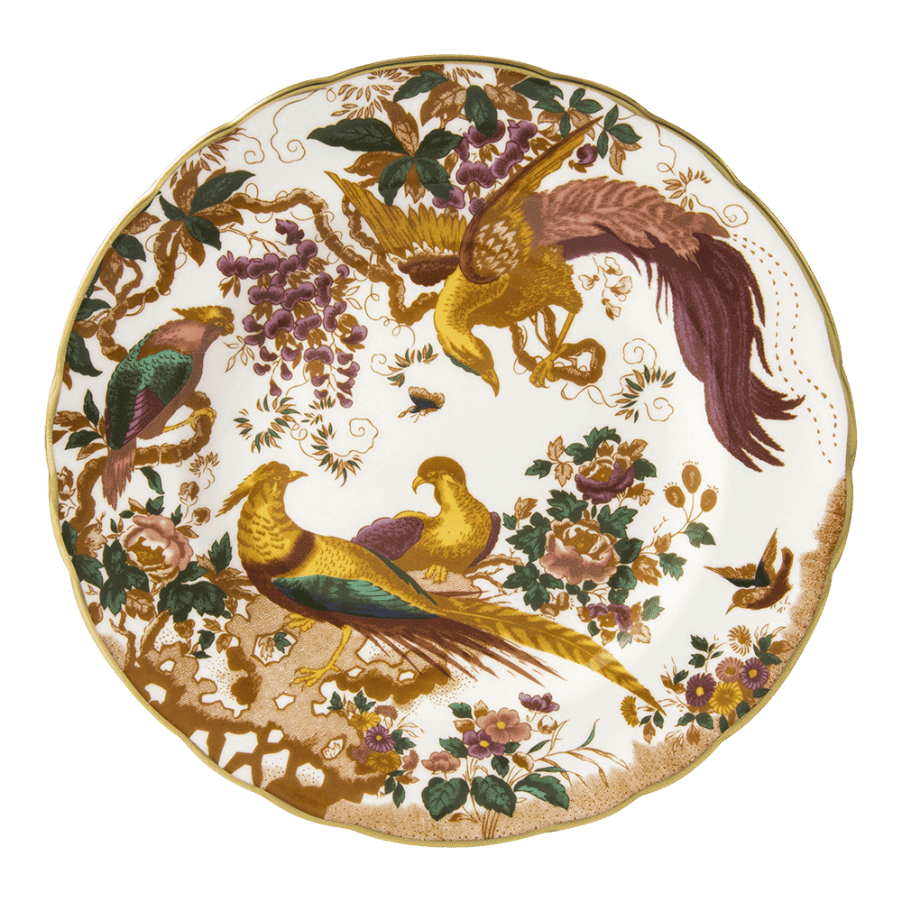 Royal Crown Derby Olde Aves Salad Plate (21cm) – official product image