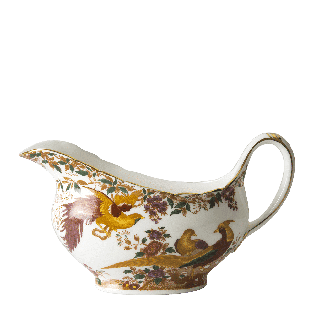 Royal Crown Derby Olde Aves Sauce Boat (450ml) – official product image