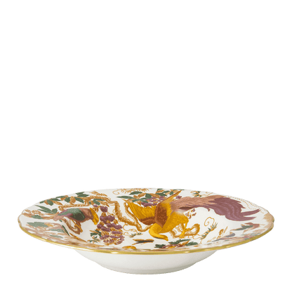 Royal Crown Derby Olde Aves Rim Soup Bowl (21cm) – alternate official product image