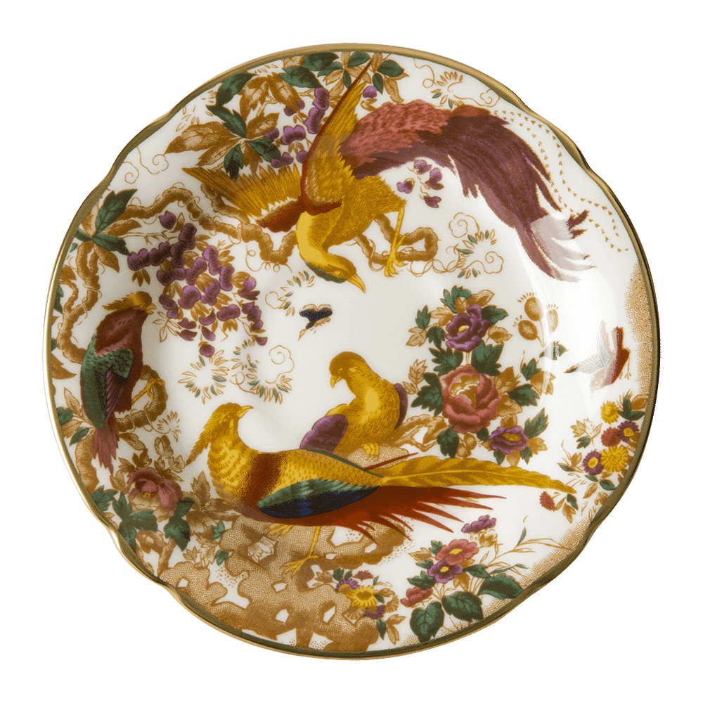 Royal Crown Derby Olde Aves Tea Saucer (14cm) – official product image
