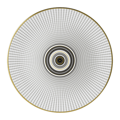 Royal Crown Derby Oscillate Onyx Charger Plate (34cm) – official product image