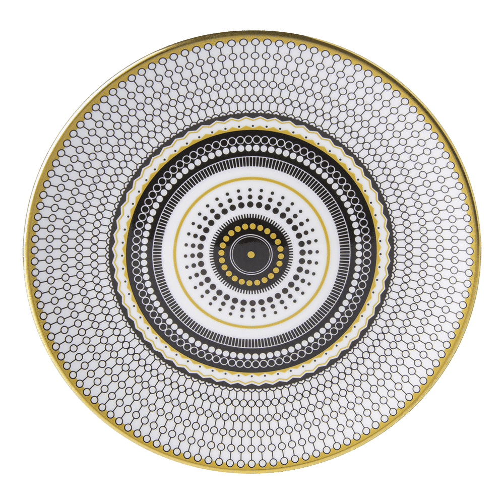 Royal Crown Derby Oscillate Onyx Side Plate (16cm) – official product image