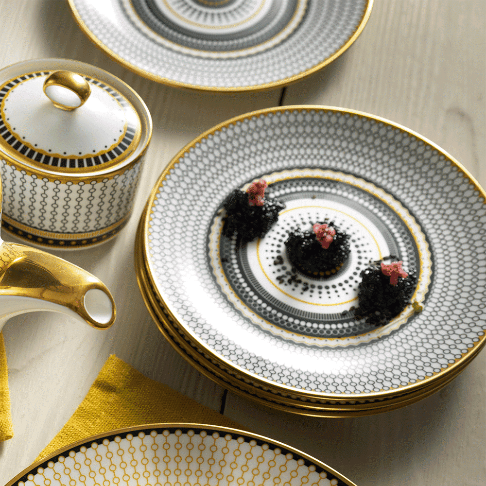 Royal Crown Derby Oscillate Onyx Side Plate (16cm) – alternate official product image