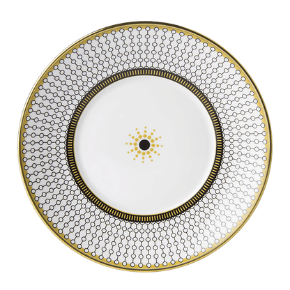 Royal Crown Derby Oscillate Onyx Tea Saucer (15cm) – official product image