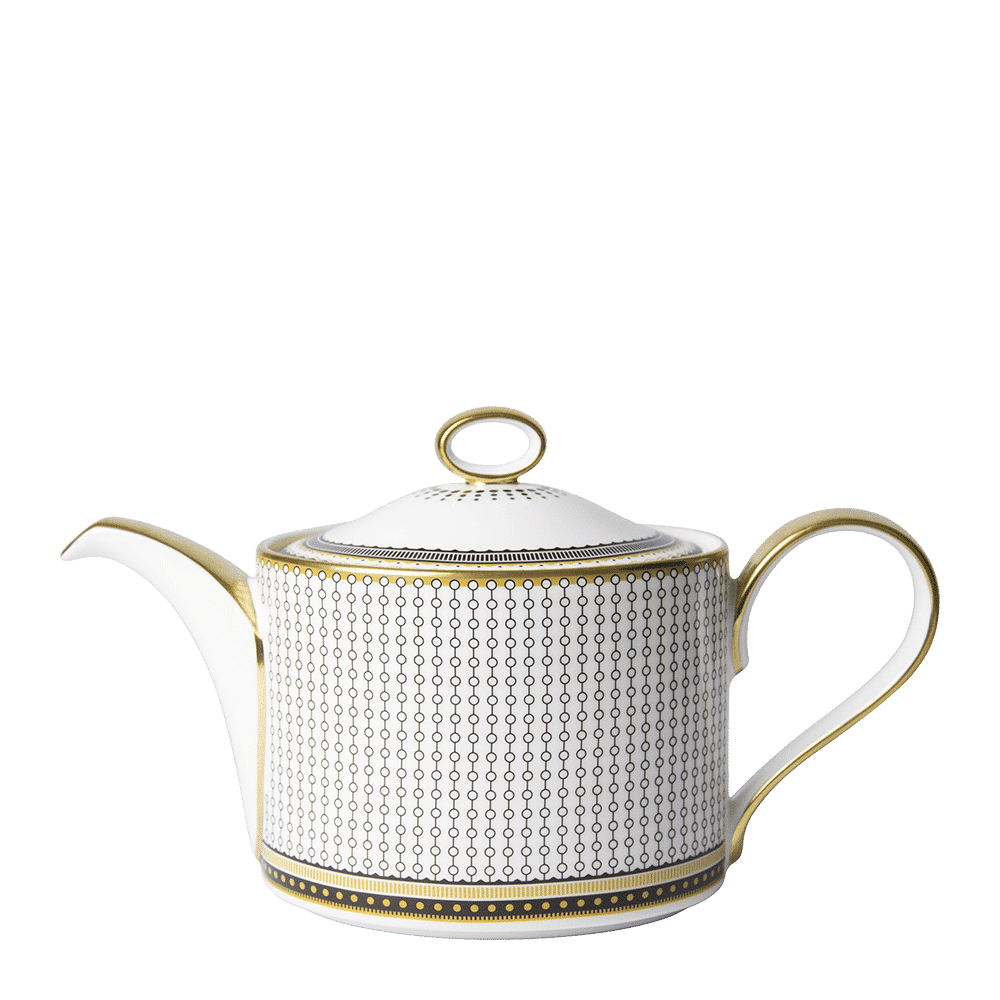 Royal Crown Derby Oscillate Onyx Teapot (1050ml) – official product image