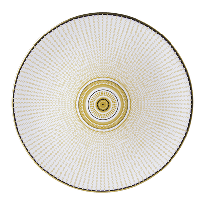 Royal Crown Derby Oscillate Ochre Charger Plate (34cm) – official product image
