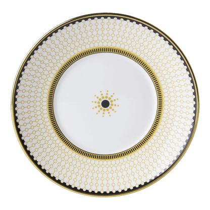 Royal Crown Derby Oscillate Ochre Tea Saucer (15cm) – official product image