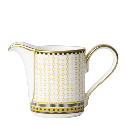 Royal Crown Derby Oscillate Ochre Cream Jug (115ml) – official product image