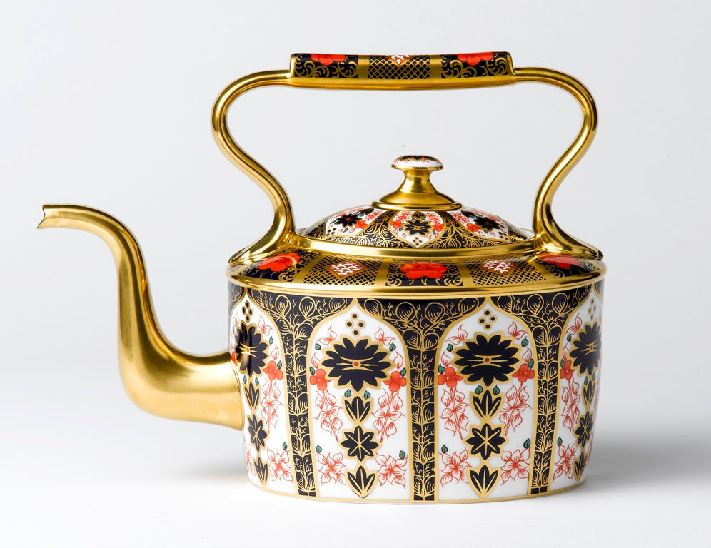 Royal Crown Derby Kettle Teapot – official product image