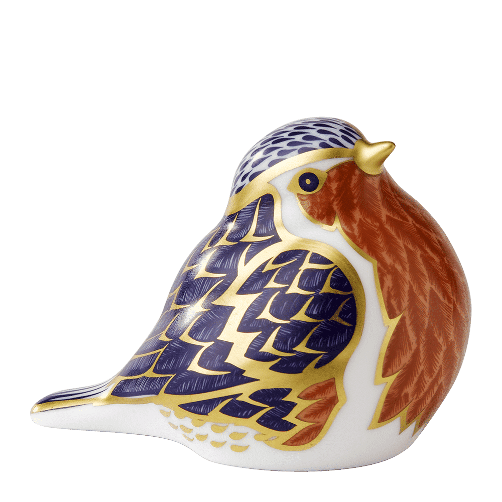 Royal Crown Derby Robin – alternate official product image
