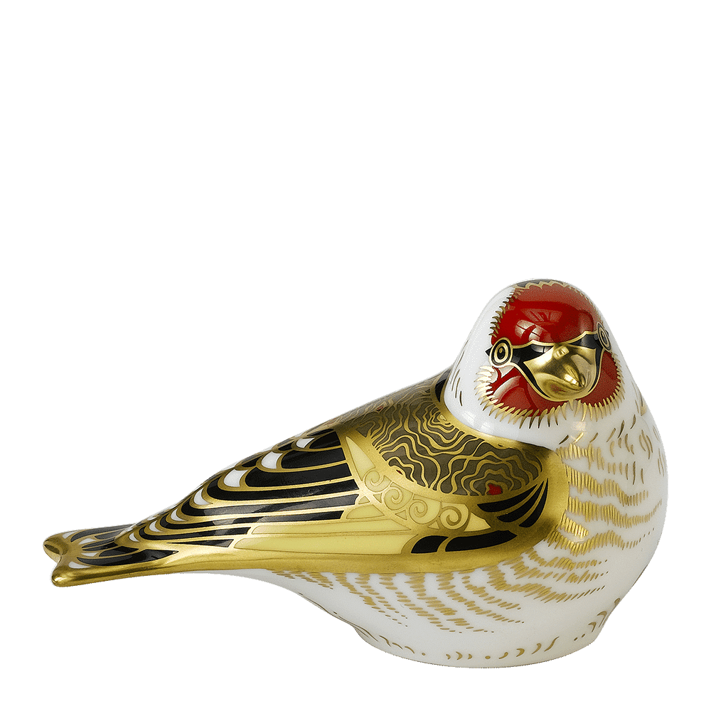 Royal Crown Derby Goldfinch – alternate official product image